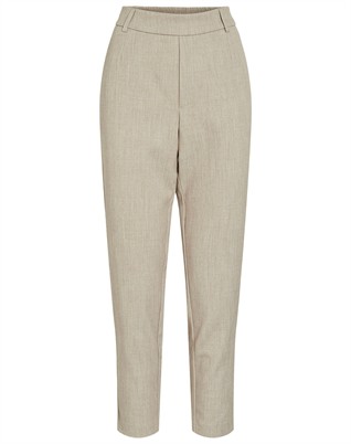 VIVarone Slim Bukser - Natural Melange